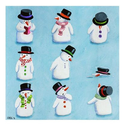 Snowmen Greeting card