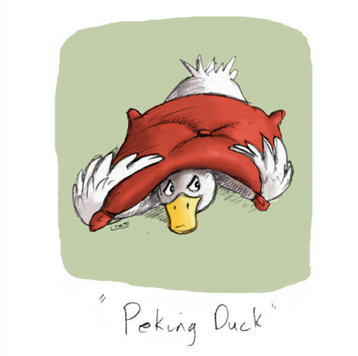 Peking Duck Greeting card