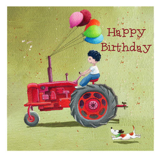 Tractor - Happy Birthday Greeting card