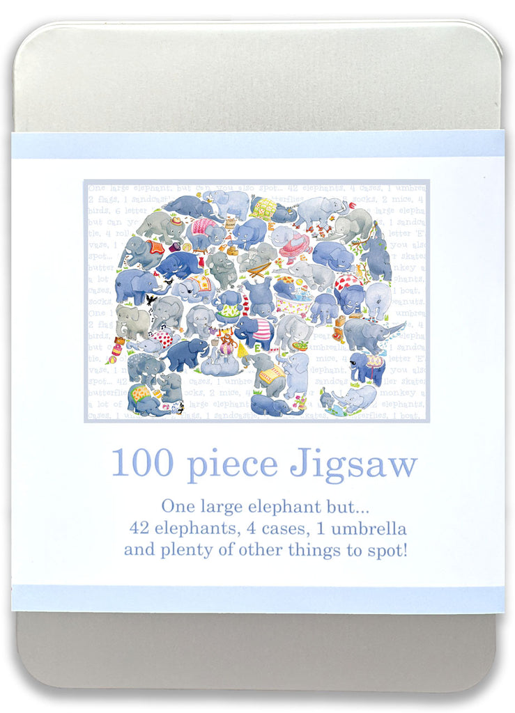 100 piece Elephant jigsaw