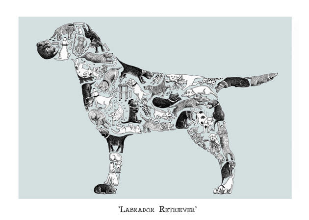 Labrador Greeting card