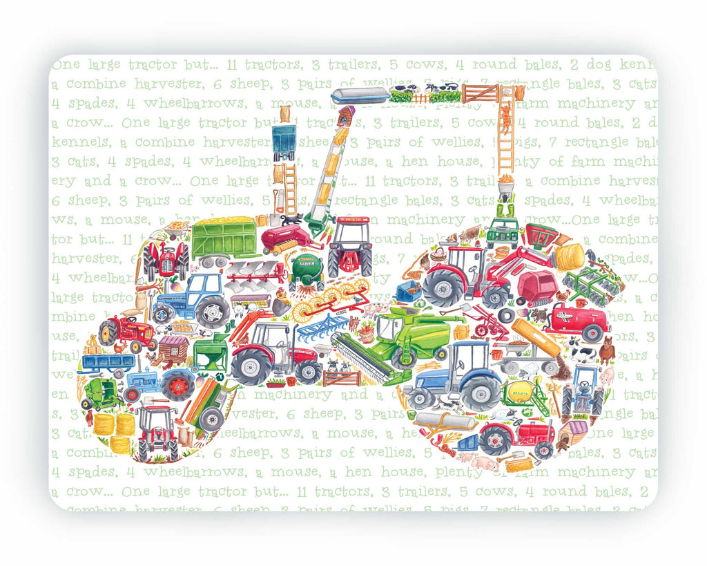 Tractor Table Mat