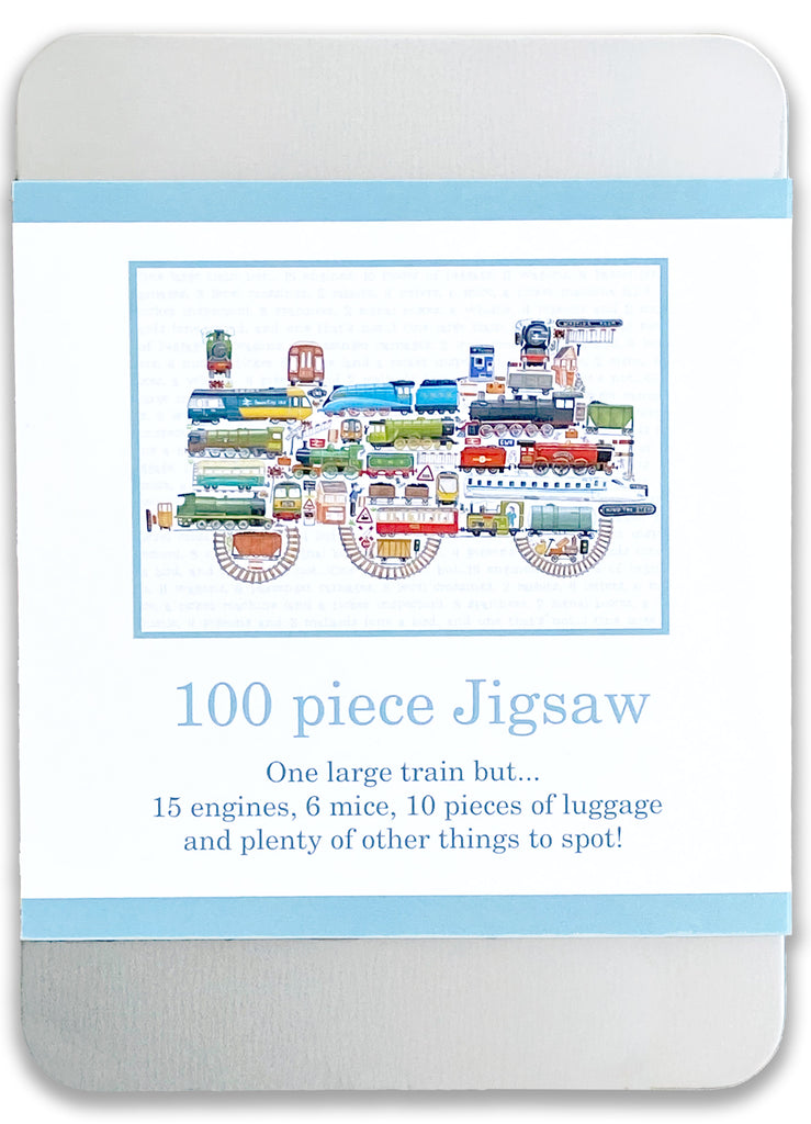 100 piece Train Jigsaw