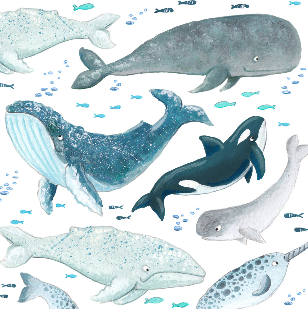 Whale Greeting card