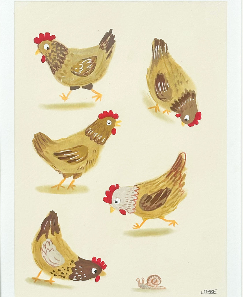 Light Brown Chickens