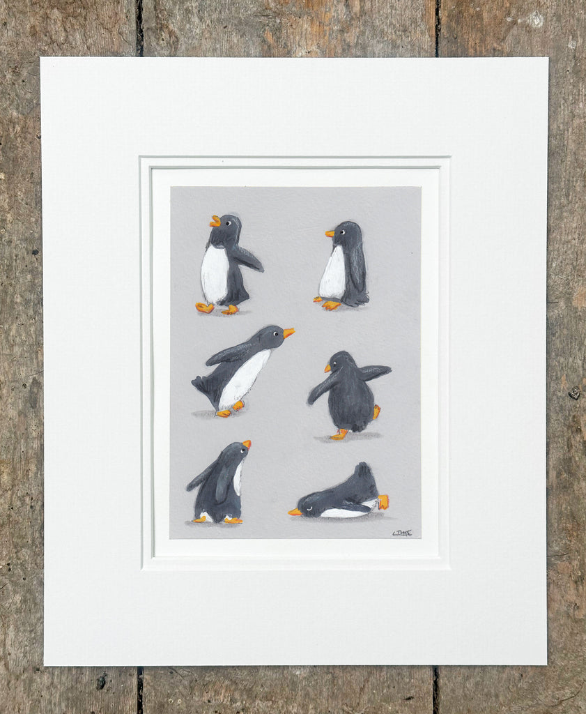 Busy Penguins