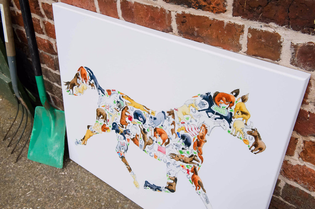 Canvas Art Prints - Composite Animals