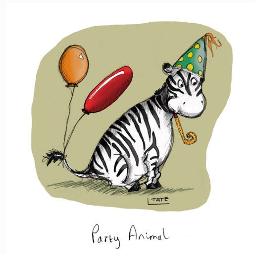 Party Animal Greeting card