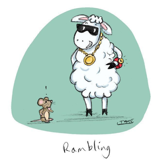 Rambling Greeting card
