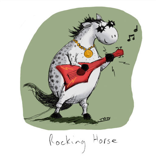 Rocking Horse Greeting card