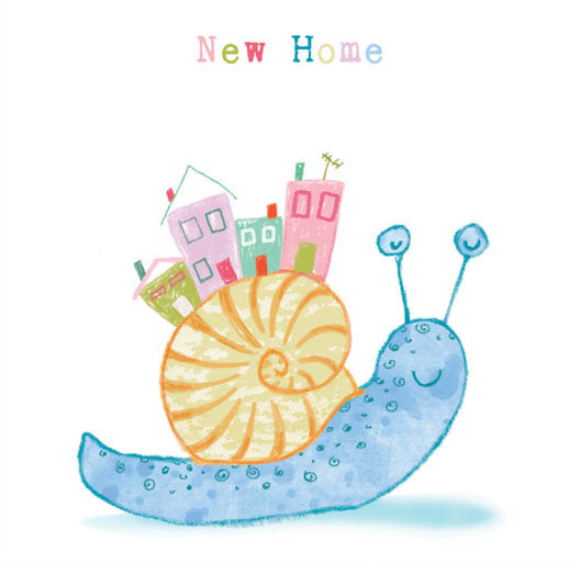 Snail - New Home Greeting card