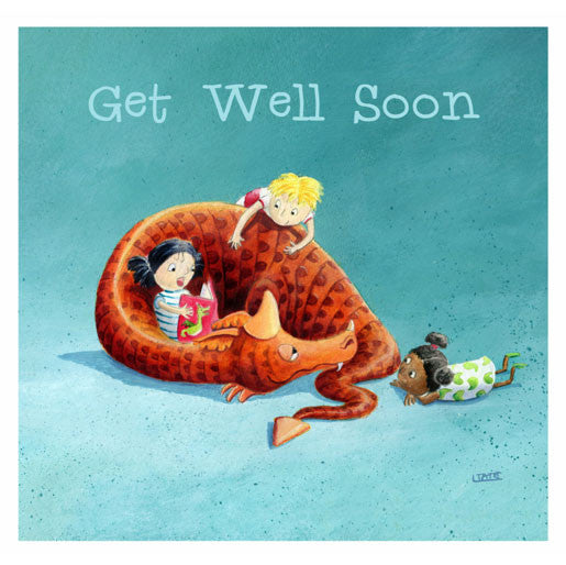 Dragon - Get Well Soon Greeting card