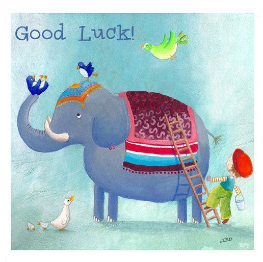 Elephant - Good Luck Greeting card