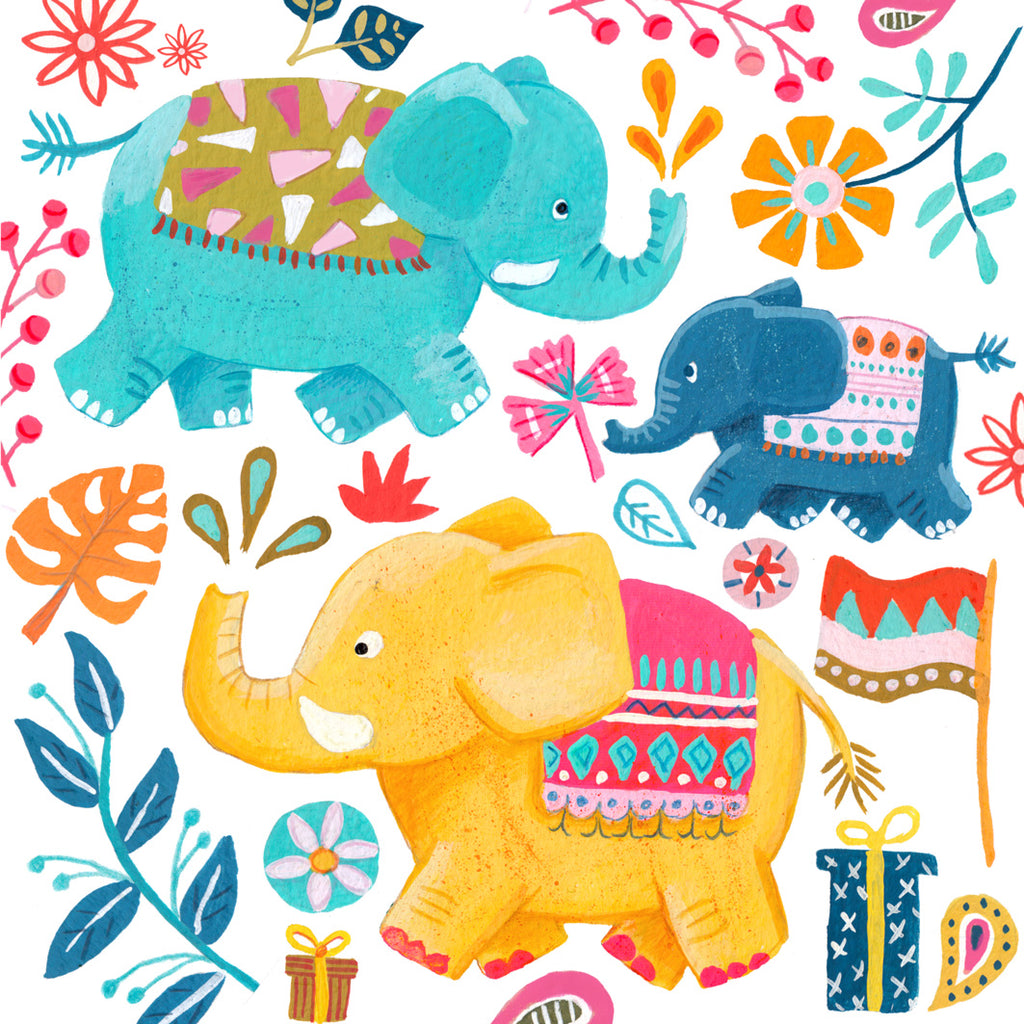 Elephant Greeting card