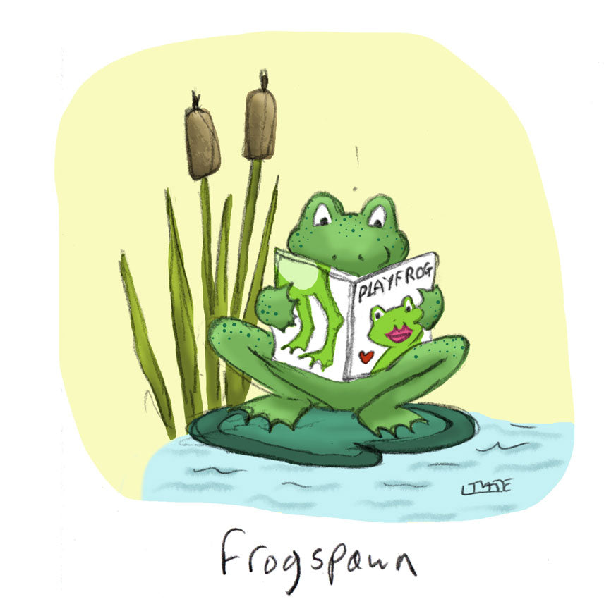Frogspawn Greeting card
