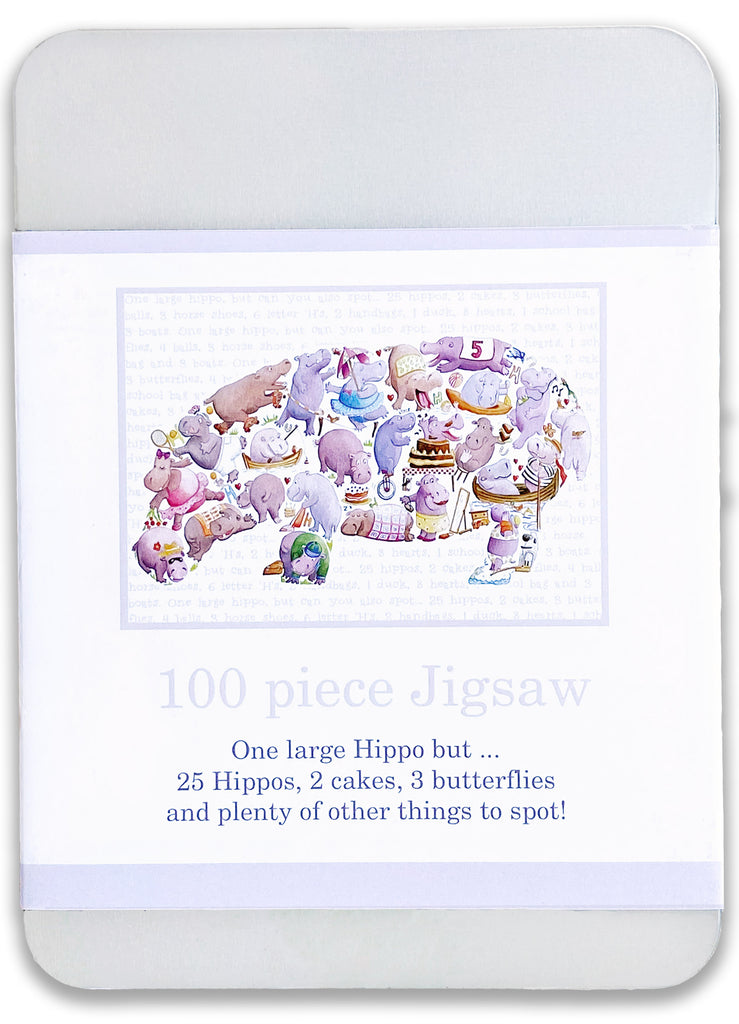 100 piece Hippo Jigsaw