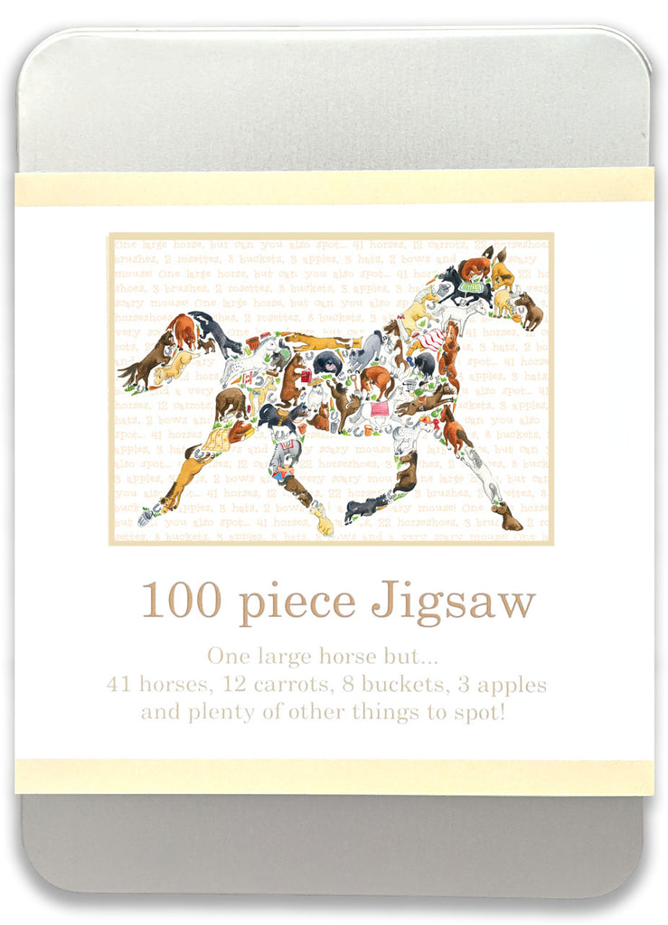 100 piece Horse jigsaw