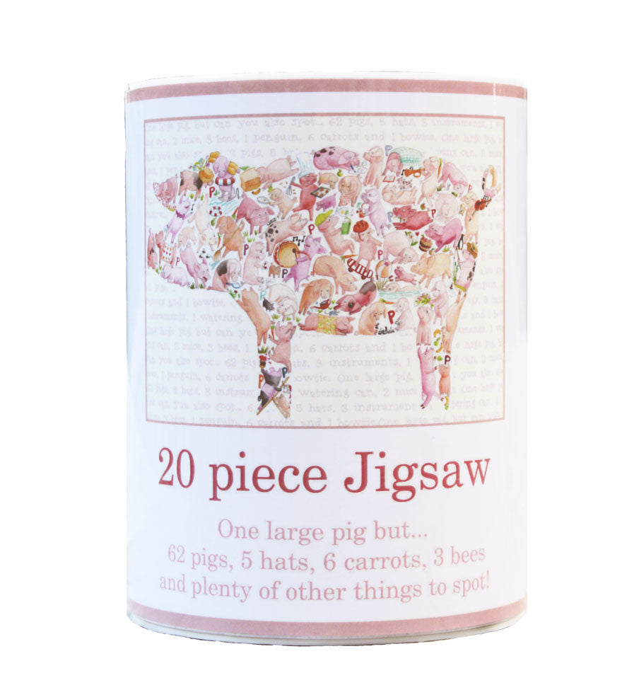 20 piece Pig jigsaw